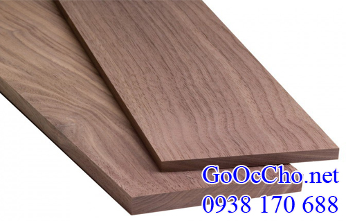 gỗ óc chó (gỗ walnut) nguyên liệu xẻ sấy