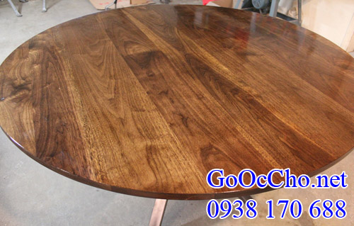 bàn ăn uống làm từ gỗ óc chó (gỗ walnut)