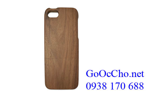 gỗ óc chó (gỗ walnut) làm ốp lưng điện thoại