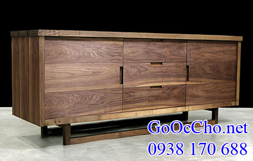 gỗ óc chó (gỗ walnut) làm tủ