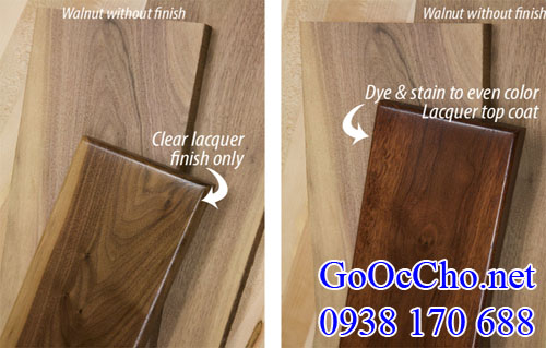 gỗ óc chó (gỗ walnut) sấy