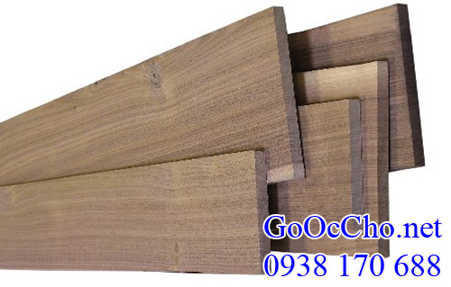 gỗ óc chó (gỗ walnut) xẻ sấy nguyên thanh