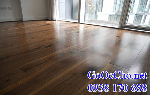 gỗ óc chó walnut làm sàn