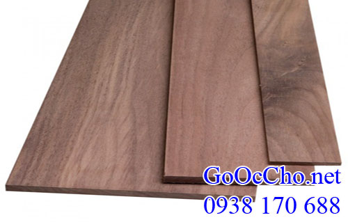 gỗ óc chó (walnut) Mỹ xẻ thanh nhập