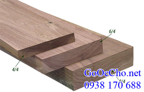 gỗ óc chó (gỗ walnut) xẻ thanh nhập khẩu