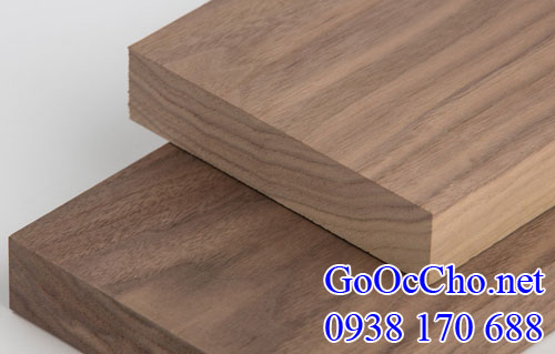 gỗ óc chó (walnut) Mỹ xẻ sấy