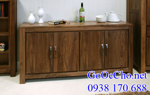 nội thất gỗ óc chó (walnut) làm tủ